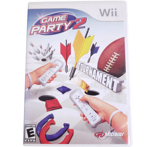 Game Party 2 Nintendo Wii Tournament Family Party Game Complete Tested